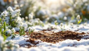 Garten: Dieses kostenlose Material auf der Erde verhindert im Winter Unkraut und harten Boden