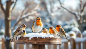 So schützen Sie Vögel im Februar besser vor Kälte und Stress