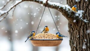 Einfach und günstig: So helfen Sie Vögeln durch die letzten Winterwochen