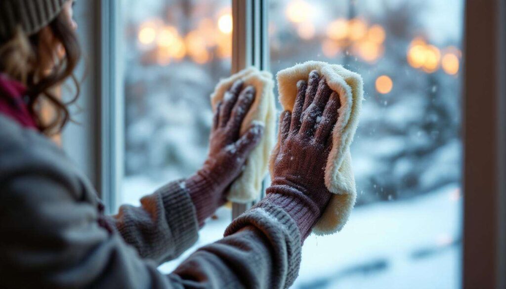 Warum Zeitungspapier beim Fensterputzen im Winter besser ist als Mikrofasertücher