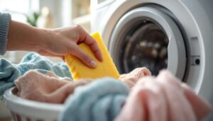 Spülschwamm in die Waschmaschine: Warum Reinigungsexperten das empfehlen